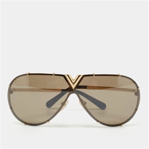 louis vuitton gold aviators|Sunglasses Collection for Women .